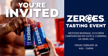 ZEROES Tasting Event at Westside Beverage! 🍹