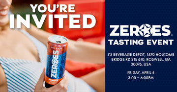 ZEROES Tasting Event at J’s Beverage Depot! 