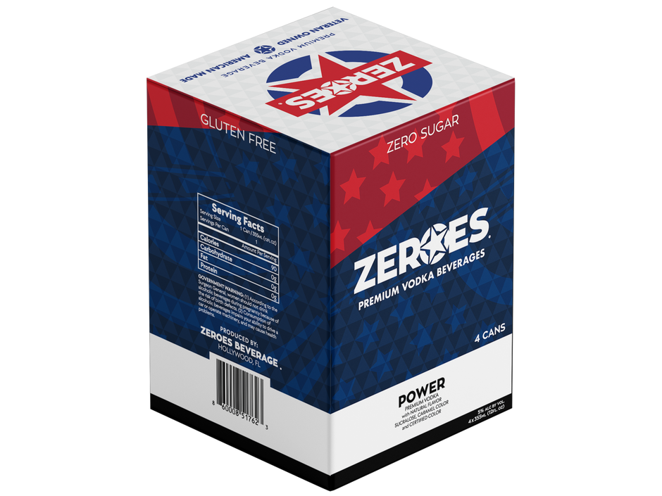 Shop All Zeroes Flavors | Zero Sugar Vodka Cocktails | 90 Calories